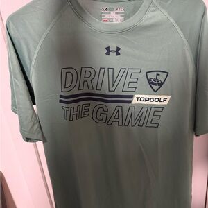 Under Armour Sage Green Topgolf Tee